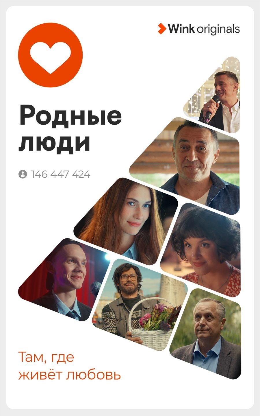 постер Родные люди